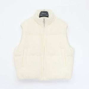 우영미 사이드포켓 후드 패딩 여성 자켓 M253DN08968W