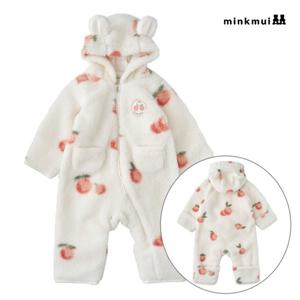 [밍크뮤]OR 베베오렌지수채화퍼우주복 35C1360101 35C13-601-01 출산백일돌선물