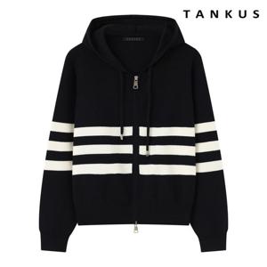 [탱커스] 후드 단가라 투웨이 집업 가디건 (TX4CD004L0)