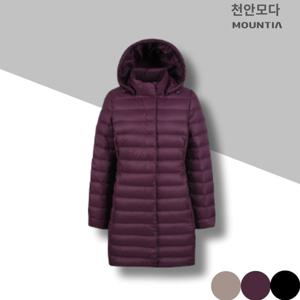 [마운티아]마운티아 여성 경량 롱다운 룽고다운자켓8 1CDJDW4508