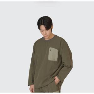 [미즈노](풋살) 남여공용 우븐맨투맨티 32YC4521_GN