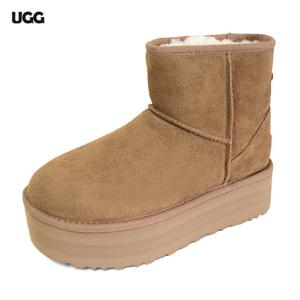 미국 어그 UGG 클래식 미니 플랫폼 여성 겨울 방한 숏 부츠 1134991-CHE