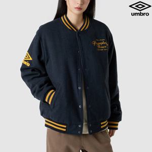 [엄브로] HBL 로얄 컬리지 프리미엄 바시티 자켓 UQ321CPJ98_DVY0