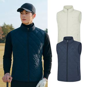 비티알 남성 겨울 웰론 다이아몬드퀄팅 골프 패딩조끼 BSC073VV8M