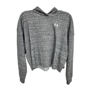 언더아머후드티 GQT 1382771-011 여성 UA 라이벌 테리 오버사이즈 후디