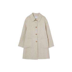 [올리브데올리브] OW5XH051 자수 핸드메이드 하프 코트