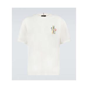 몽클레어 로고 코튼 티셔츠 P00615680