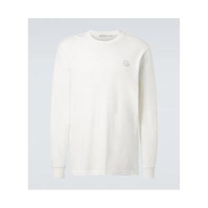 몽클레어 로고 코튼 저지 티셔츠 P01088896