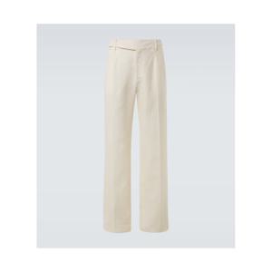 돌체앤가바나 리넨 캔버스 와이드 팬츠 P01077043