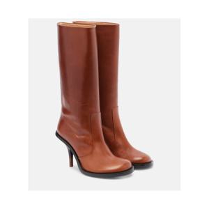 드리스반노튼 90 레더 니하이 부츠 P01099946