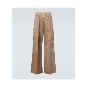 릭오웬스 DRKSHDW 코튼 플란넬 카고 팬츠 P01057269