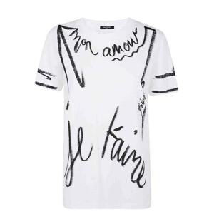 발망 반팔 티셔츠 EH1EG010GE35 Bianco White