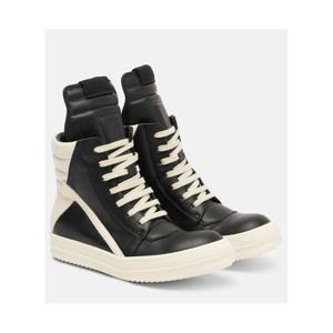 릭오웬스 Geobasket 레더 스니커즈 P01086388