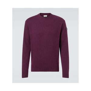 몽클레어 리브 니트 울 캐시미어 스웨터 P01068481