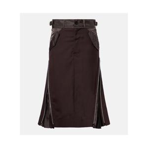 사카이 플리츠 미디 스커트 P01066684