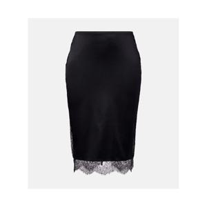 톰포드 실크 블렌드 크레이프 새틴 펜슬 스커트 P01053651