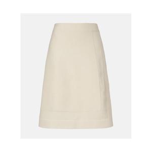 질샌더 울 블렌드 랩 스커트 P01045500