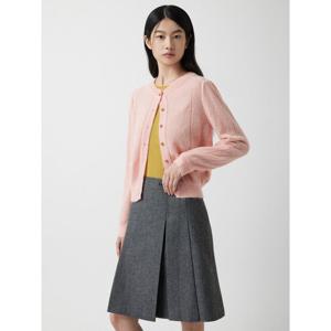 [쥬크]알파카 블렌드 라운드 가디건 (Z254KSL015)