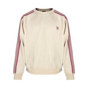 니들스 맨투맨 QV306 A-Ivory 폴리 스무스 트랙 남성맨투맨 당일발송