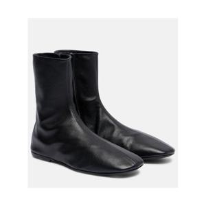 드리스반노튼 Globe 레더 앵클 부츠 P01080945