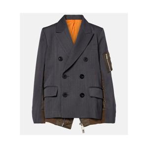 사카이 패널 더블 브레스티드 재킷 P01099122