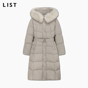 [리스트] 폭스퍼 벨티드 롱 덕다운 점퍼_TSDJPP82020_BE