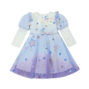 [프렌치캣(백)]L/BL 별샤 원피스 Q46DBO040