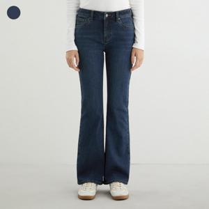 [게스(진)]여성 이중지 D톤 플레어붓컷(YP4D9187)