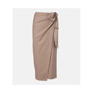 막스마라 Bingo 캐시미어 블렌드 랩 스커트 P01090294