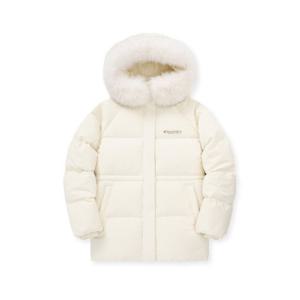 디스커버리패딩 TQT DWDJ98046-IVS 여성 켈리 구스다운 미드패딩