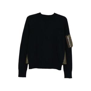 사카이 나일론 패치 스웨터 2508160