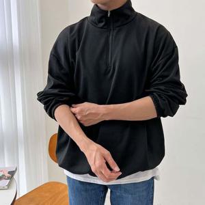 다니스 남자 반집업 밴딩 맨투맨 SD230450M 블라우스