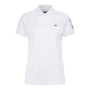 파리게이츠골프반팔티 NQC 521D3TSA21_WH 여성 캐릭터 배색 믹스 폴로 티셔츠
