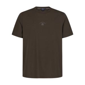 파리게이츠반팔티 NQC 531D3TR103_BR 공용 로고 라운드넥 반팔 티셔츠