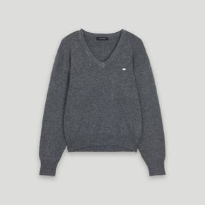 [코데즈컴바인]장식 브이넥 니트 CKD-PU003WA