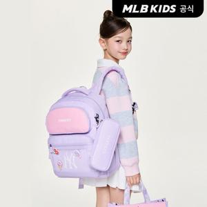[MLB키즈 공식] 26N 태그 라이트 책가방 세트 NY (Lavender)7ABKB016N-50LDS