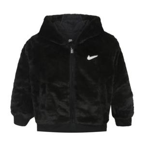 M 나이키키즈자켓 NQK A234JK136P-BK 폭스퍼 자켓