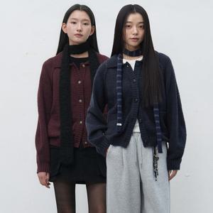 WOMAN 부클 카라 포켓 가디건 [3COL] / WBE4L04553