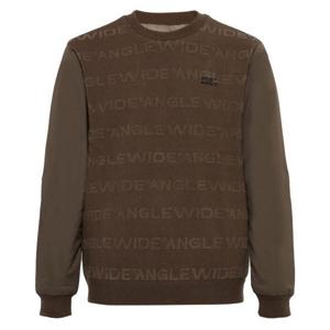 [와이드앵글]남성 CO 패딩 슬리브 라운드 방풍 스웨터 Light Brown(WMW25K73E6)