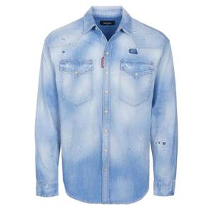 디스퀘어드2 긴팔 티셔츠 S74DM0569 S30341 470 BLUE