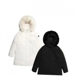 내셔널지오그래픽 왈러스 퍼 트리밍 롱기장 구스 다운 점퍼 N224WDW150