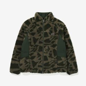 휠라 남여공용 우븐 배색 플리스 자켓 FS2PLF4131X_DOV