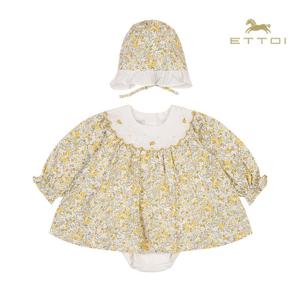 [에뜨와]루엔플라워바디수트SET 07S727984/임신,출산,백일,돌,축하선물,조카선물