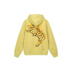 스투시 버닝 스탁 후드집업 옐로우 1974958Yellow