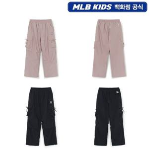 [MLB키즈] 걸즈 리본 카고 투웨이 융기모 우븐팬츠 7FWPB1856