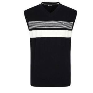 [레노마골프]24FW 남성 배색 브이넥 니트 베스트 RMSVN3201-925