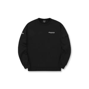 M 디스커버리긴팔티 BQK DXMT35044-BKS 와펜 포켓 맨투맨