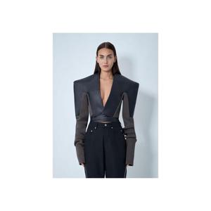 25 FW 릭오웬스 여성 타이트 재킷 ric0262002gry