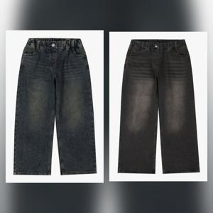 [더데이걸]스탠다드 와이드 기모 데님TGTJ25W01