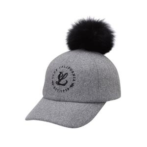 [링스]여성 자수 울터치 육쪽캡 L21D4CP258_GY